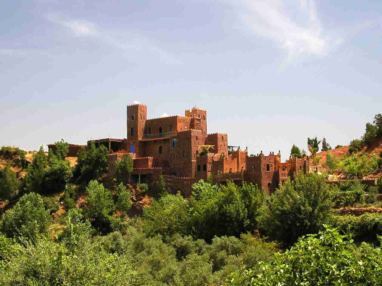 Visit the Kasbah of Ait Benhaddou, a UNESCO World Heritage Site