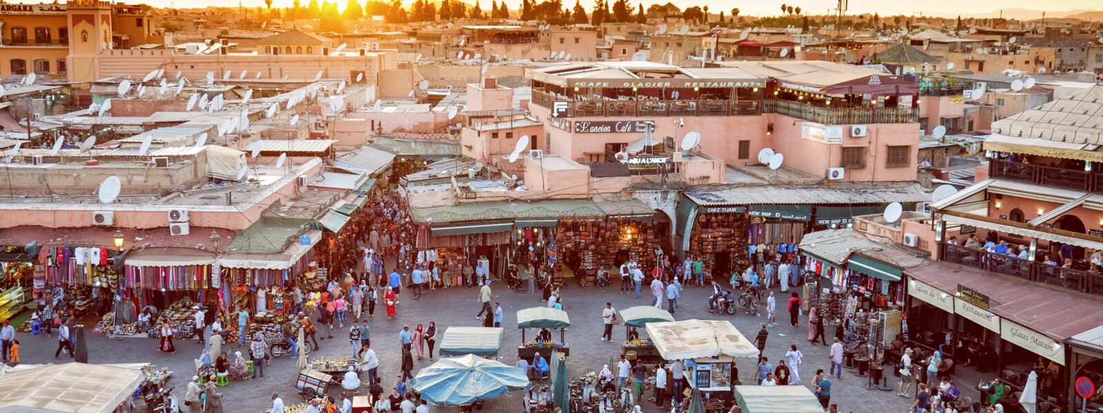 Discovering Marrakech points of interest: Jemaa el-Fna square