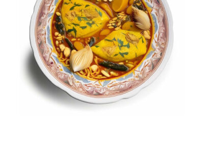 Fish Tajine with Saffron and Almonds