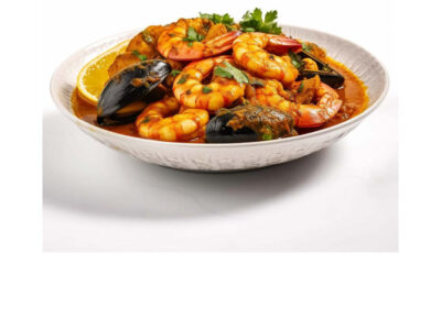 Moroccan Shrimp and Mussel Tagine