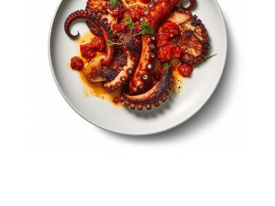 Moroccan Grilled Octopus with Paprika