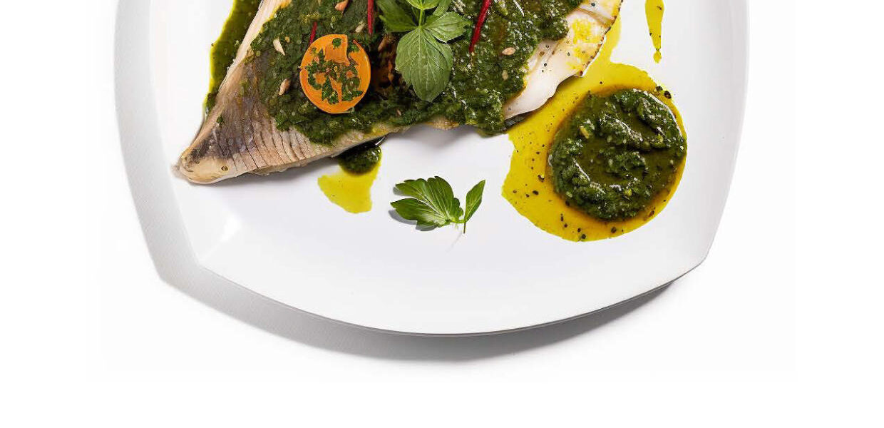 Moroccan Grilled Fish with Chermoula Sauce